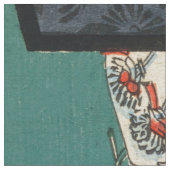 Utagawa Hiroshige - Felder in Asakusa - Rice Stoff (Nahaufnahme)