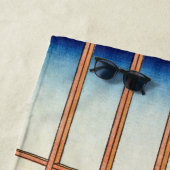 Utagawa Hiroshige - Felder in Asakusa - Rice Strandtuch (Beispiel)