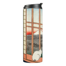 Utagawa Hiroshige - Felder in Asakusa - Rice