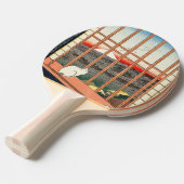 Utagawa Hiroshige - Felder in Asakusa - Rice Tischtennis Schläger (Vorderseite)