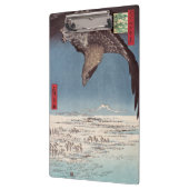 Utagawa Hiroshige - Fukagawa Susaki und Jumantsubo Klemmbrett (Links)