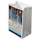 Utagawa Hiroshige - Fukagawa Susaki und Jumantsubo Mittlere Geschenktüte (Vorderseite Schrägansicht)