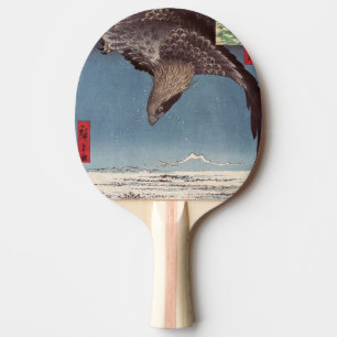 Utagawa Hiroshige - Fukagawa Susaki und Jumantsubo Tischtennis Schläger