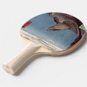 Utagawa Hiroshige - Fukagawa Susaki und Jumantsubo Tischtennis Schläger (Vorderseite)