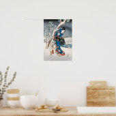 Utagawa Hiroshige - Geschichte von Genji, Elegante Poster (Küche)