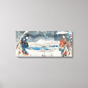 Utagawa Hiroshige - Geschichte von Genji Leinwanddruck