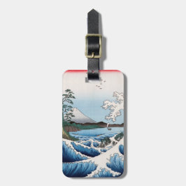 Utagawa Hiroshige - Meer vor Satta, Provinz Suruga Gepäckanhänger