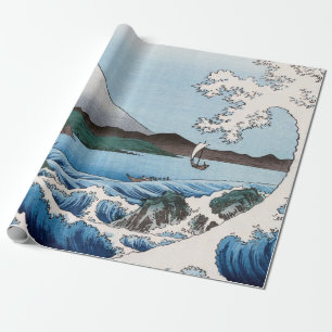 Utagawa Hiroshige - Meer vor Satta, Provinz Suruga Geschenkpapier