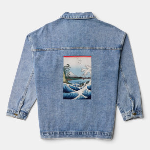 Utagawa Hiroshige - Meer vor Satta, Provinz Suruga Jeansjacke