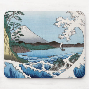 Utagawa Hiroshige - Meer vor Satta, Provinz Suruga Mousepad