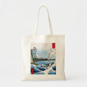 Utagawa Hiroshige - Meer vor Satta, Provinz Suruga Tragetasche