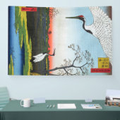 Utagawa Hiroshige - Minowa, Kanasugi, Mikawashima Banner (Messe)