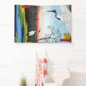 Utagawa Hiroshige - Minowa, Kanasugi, Mikawashima Banner (InSitu)