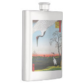 Utagawa Hiroshige - Minowa, Kanasugi, Mikawashima Flachmann (Rechts)