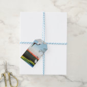 Utagawa Hiroshige - Minowa, Kanasugi, Mikawashima Geschenkanhänger (Mit Garn)