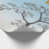 Utagawa Hiroshige - Minowa, Kanasugi, Mikawashima Geschenkpapier (Ecke)