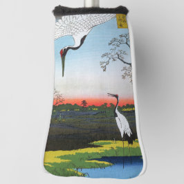 Utagawa Hiroshige - Minowa, Kanasugi, Mikawashima Golf Headcover