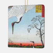 Utagawa Hiroshige - Minowa, Kanasugi, Mikawashima Keramikornament (Links)
