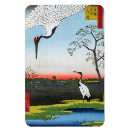 Utagawa Hiroshige - Minowa, Kanasugi, Mikawashima Magnet