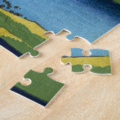 Utagawa Hiroshige - Minowa, Kanasugi, Mikawashima Puzzle (Seite)