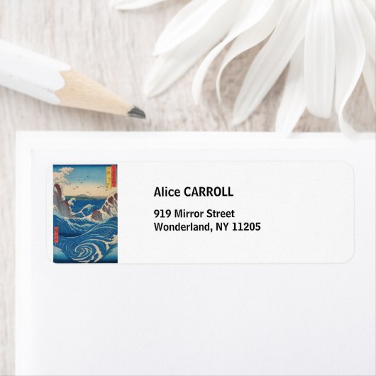 Utagawa Hiroshige - Naruto Whirlpool, Provinz Awa (Insitu)