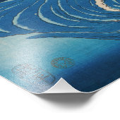 Utagawa Hiroshige - Naruto Whirlpool, Provinz Awa Fotodruck (Ecke)