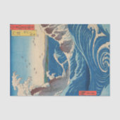 Utagawa Hiroshige - Naruto Whirlpool, Provinz Awa Seidenpapier (Vorderseite)