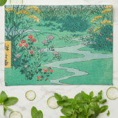 Utagawa Hiroshige - Otsuki Schlicht in der Provinz Geschirrtuch (Gefaltet)