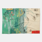 Utagawa Hiroshige - Otsuki Schlicht in der Provinz Geschirrtuch (Horizontal)