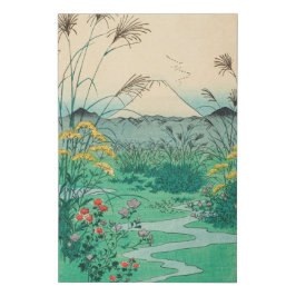 Utagawa Hiroshige - Otsuki Schlicht in der Provinz Künstlicher Leinwanddruck