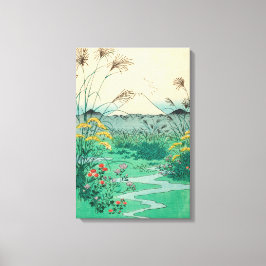 Utagawa Hiroshige - Otsuki Schlicht in der Provinz Leinwanddruck
