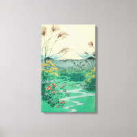 Utagawa Hiroshige - Otsuki Schlicht in der Provinz