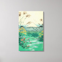 Utagawa Hiroshige - Otsuki Schlicht in der Provinz Leinwanddruck