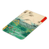 Utagawa Hiroshige - Otsuki Schlicht in der Provinz Magnet (Linke Seite)