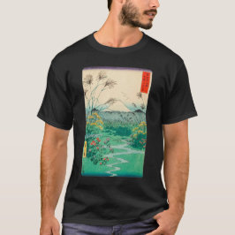 Utagawa Hiroshige - Otsuki Schlicht in der Provinz T-Shirt