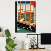 Utagawa Hiroshige Poster: Asakusa Ricefields Poster (Heimbüro)