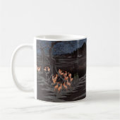 Utagawa Hiroshige - Silvester Foxfire Kaffeetasse (Links)