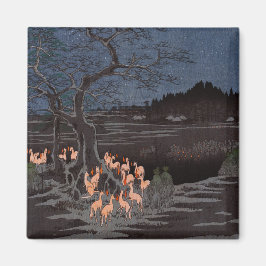 Utagawa Hiroshige - Silvester Foxfire Magnet