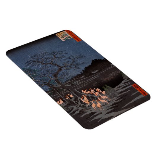 Utagawa Hiroshige - Silvester Foxfire Magnet (Rechte Seite)