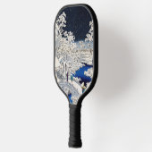 Utagawa Hiroshige - Trommelbrücke bei Meguro Pickleball Schläger (Links)