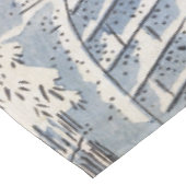 Utagawa Hiroshige - Trommelbrücke bei Meguro Tischdecke (Schrägansicht)