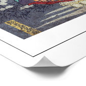 Utagawa Hiroshige Zedign Art Poster #125 (Ecke)