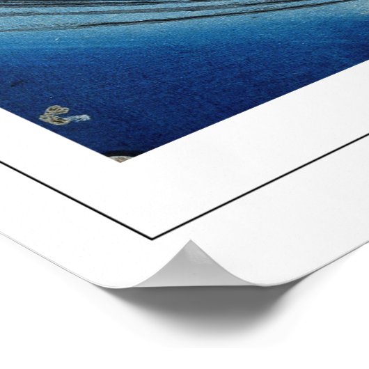 Utagawa Hiroshige Zedign Art Poster #235 (Ecke)