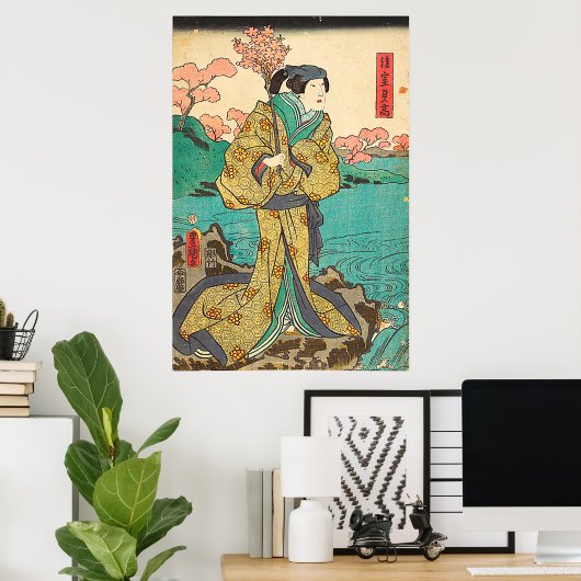 Utagawa Kunisada Poster (Heimbüro)