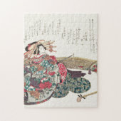 Utagawa Kuniyoshi - Courtisane Puzzle (Vertikal)