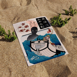 Utagawa Kuniyoshi Die Geschichte des Sailors Tokuz Poster