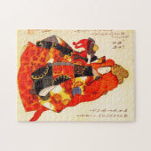 Utagawa Kuniyoshi-Geisha Puzzle (Horizontal)