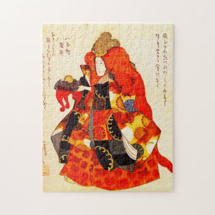 Utagawa Kuniyoshi-Geisha Puzzle