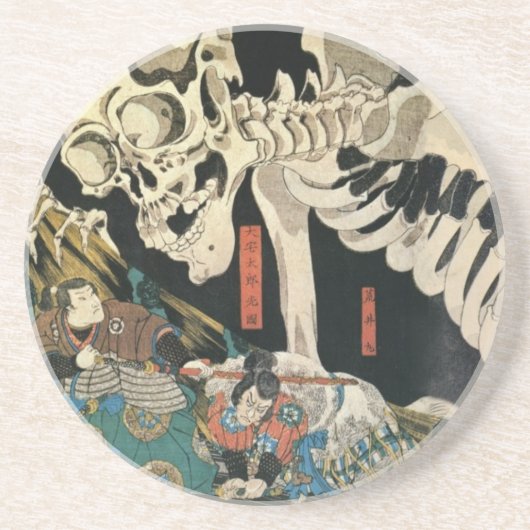 Utagawa Kuniyoshi Getränkeuntersetzer (Vorne)