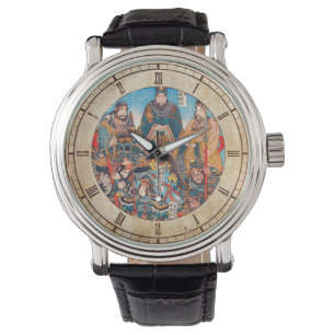 Utagawa Kuniyoshi legendäre Suikoden Helder Armbanduhr